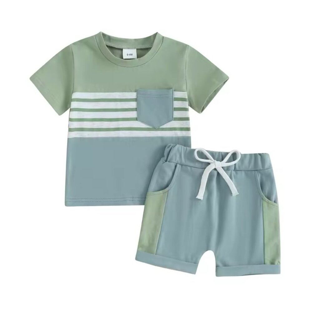 Boy's Multi Color Set Size 0-6M NWT